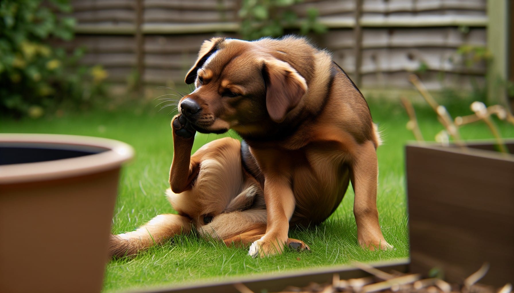 ¿Por qué mi perro se rasca mucho el hocico?