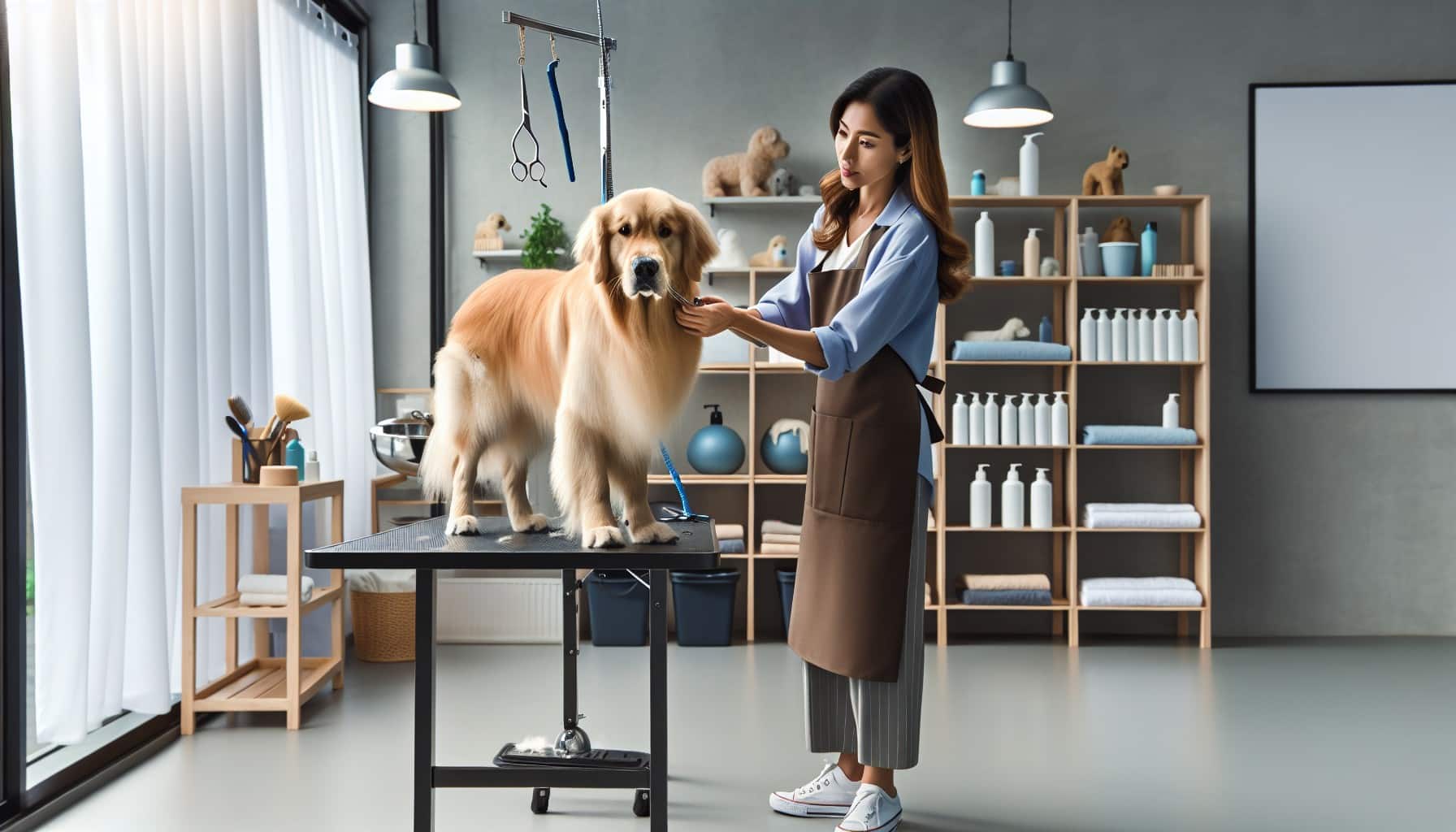 Cortar el pelo a un golden retriever paso a paso