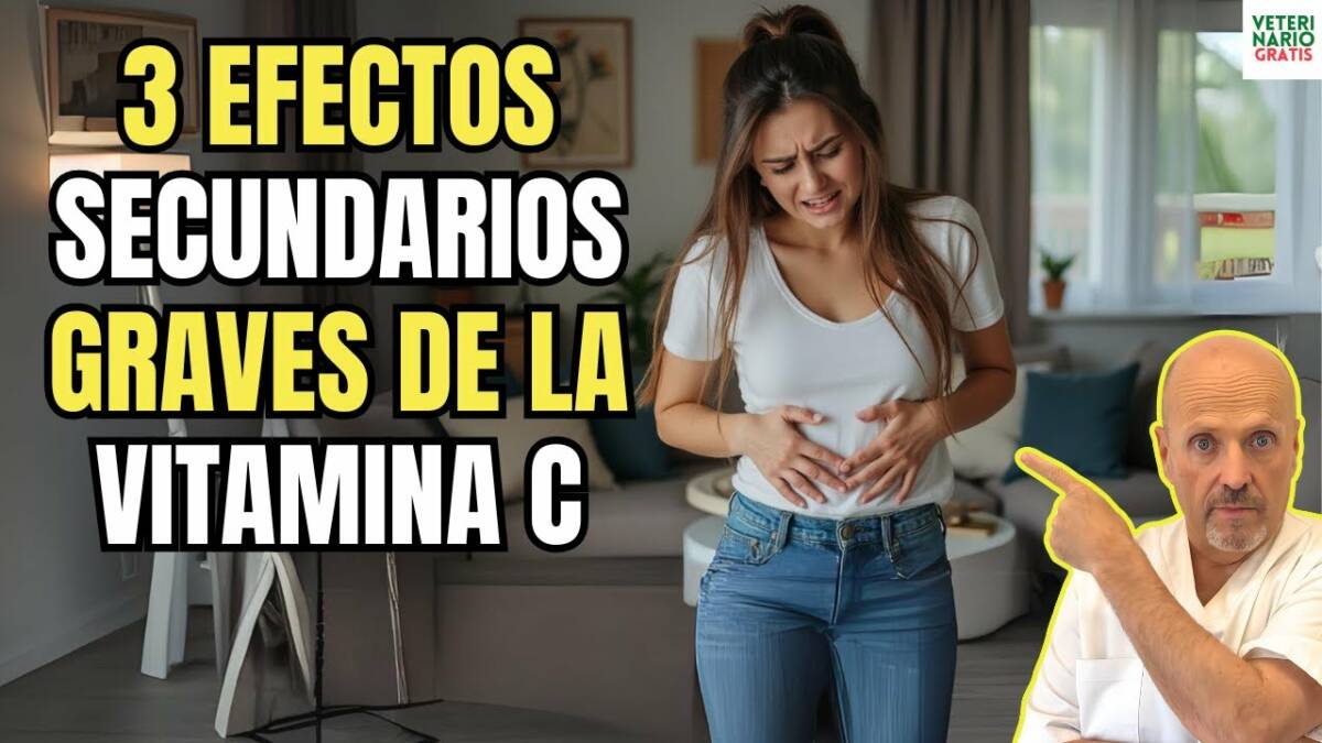 3 efectos secundarios graves de tomar demasiada vitamina c