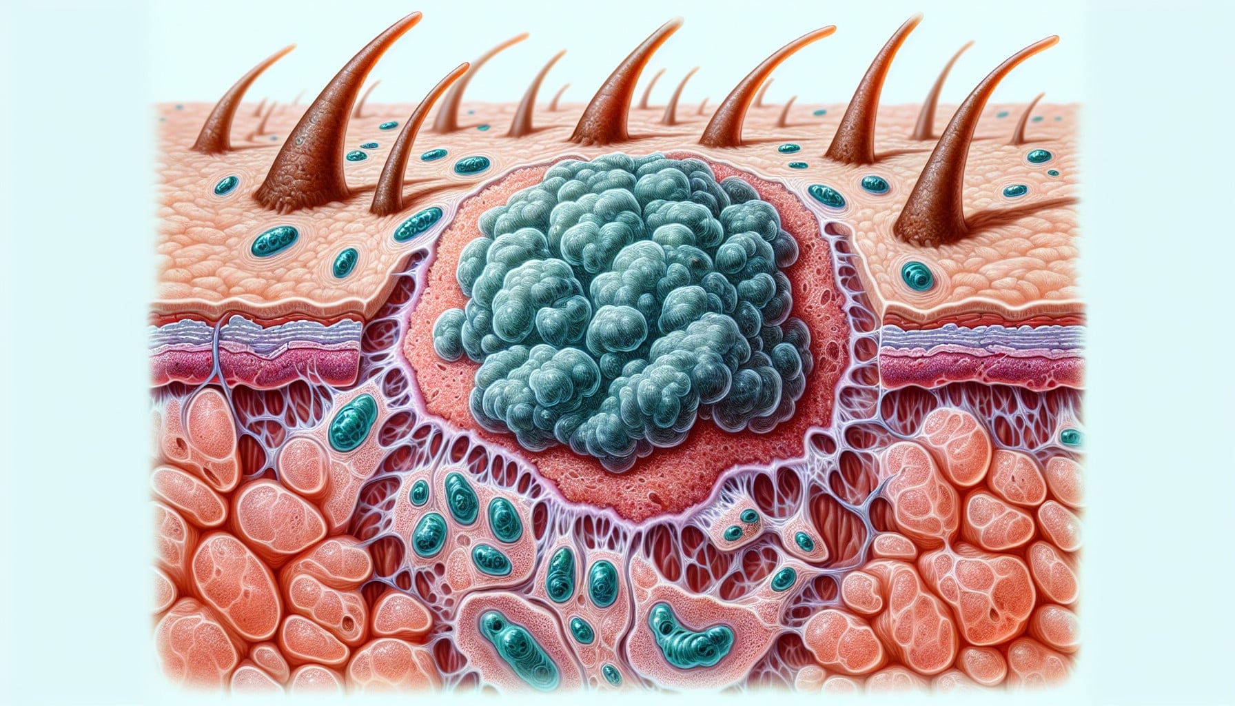 acral granuloma formation