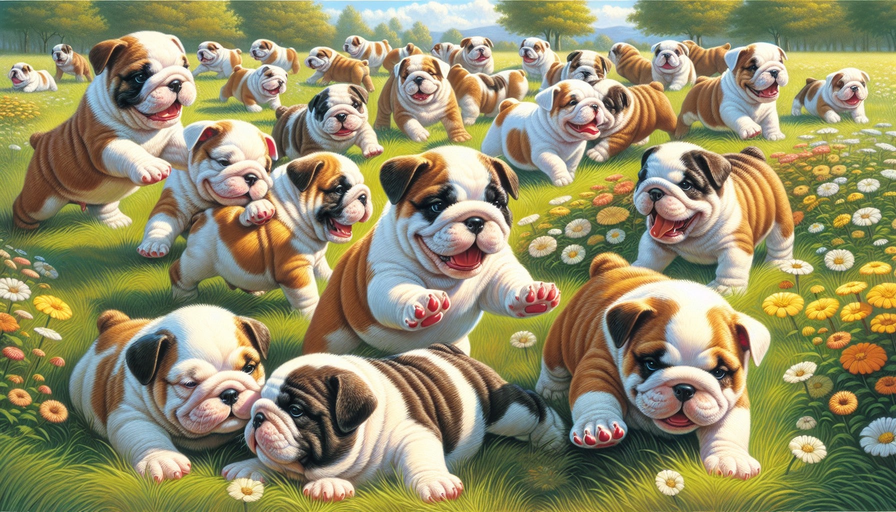 bulldog puppies limit