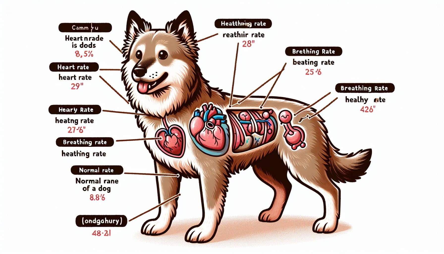 Constantes vitales de un perro