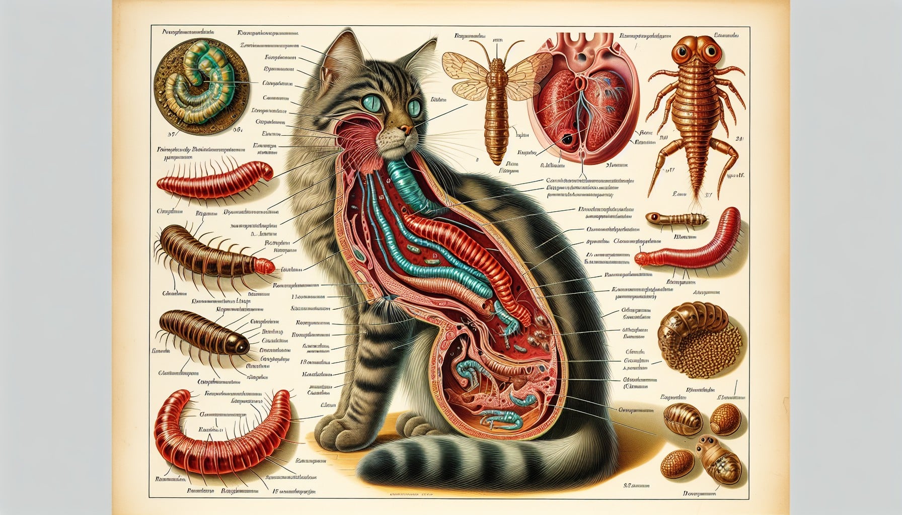 feline worm parasites