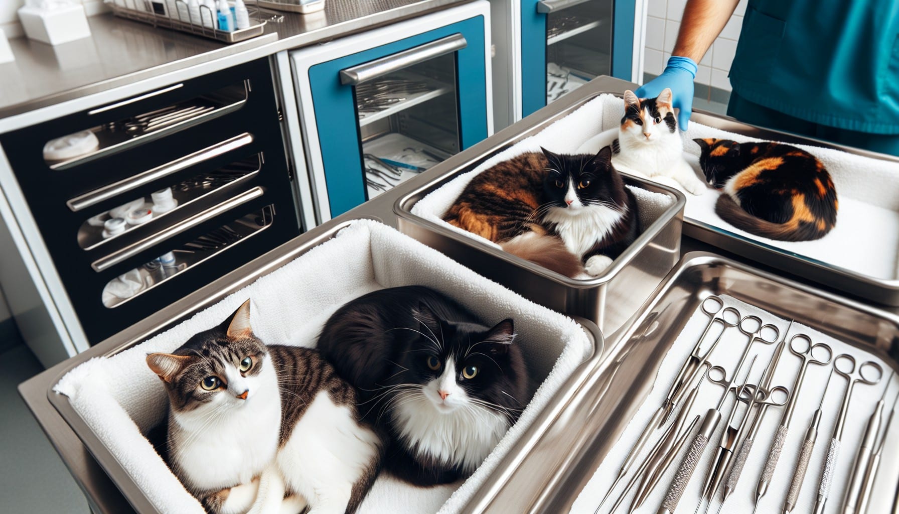 Momento óptimo para la esterilización de gatas