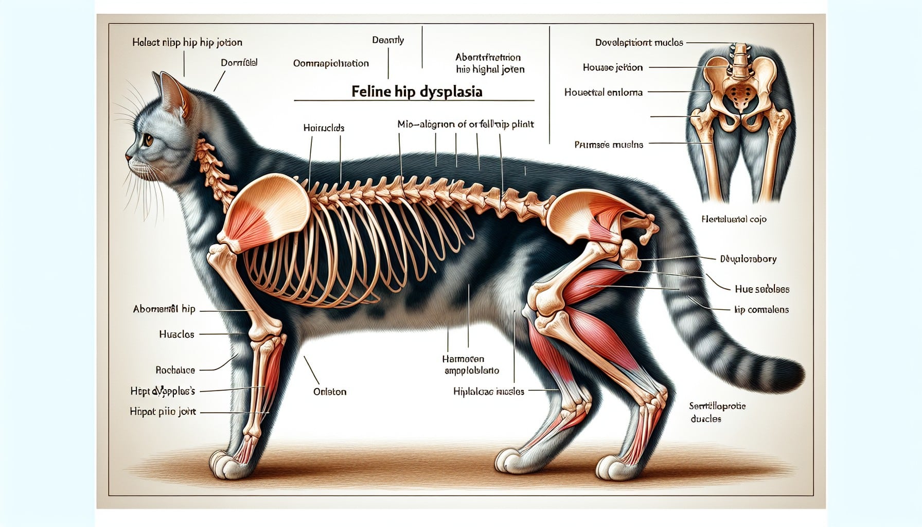 hip dysplasia cats