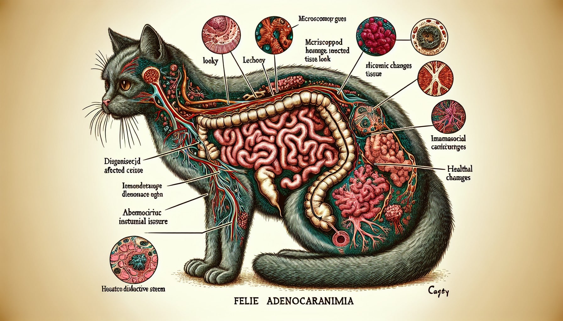 intestinal feline adenocarcinoma