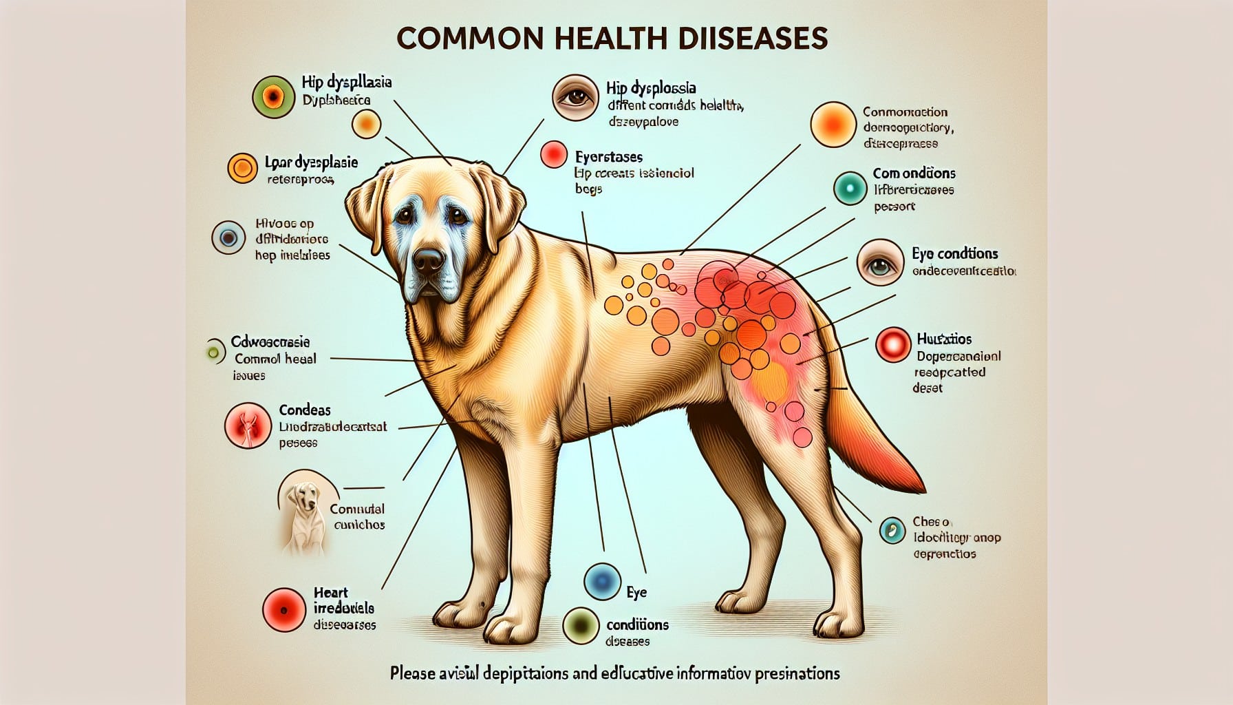 Enfermedades más comunes del labrador retriever