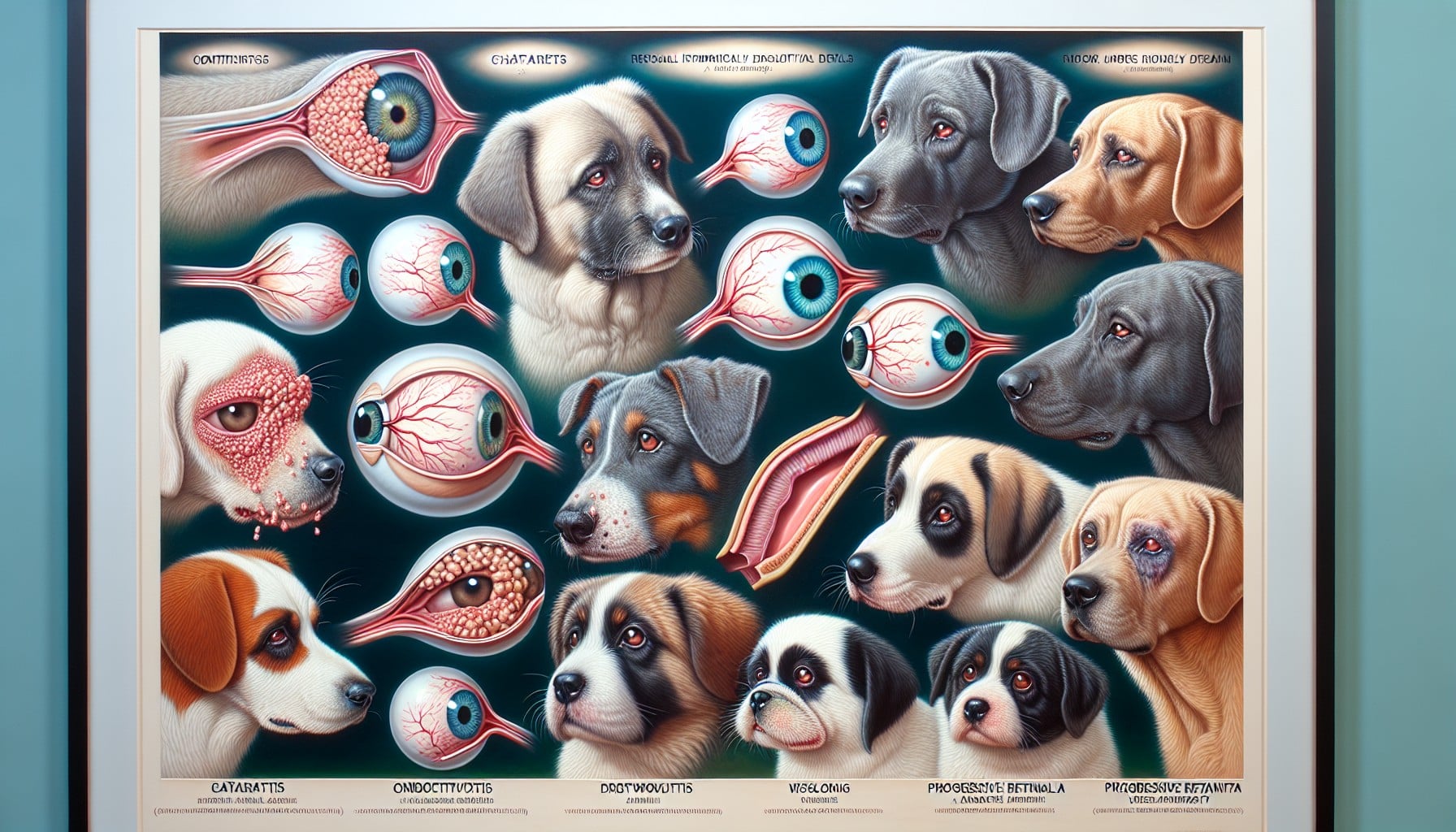 perros ojos enfermedades