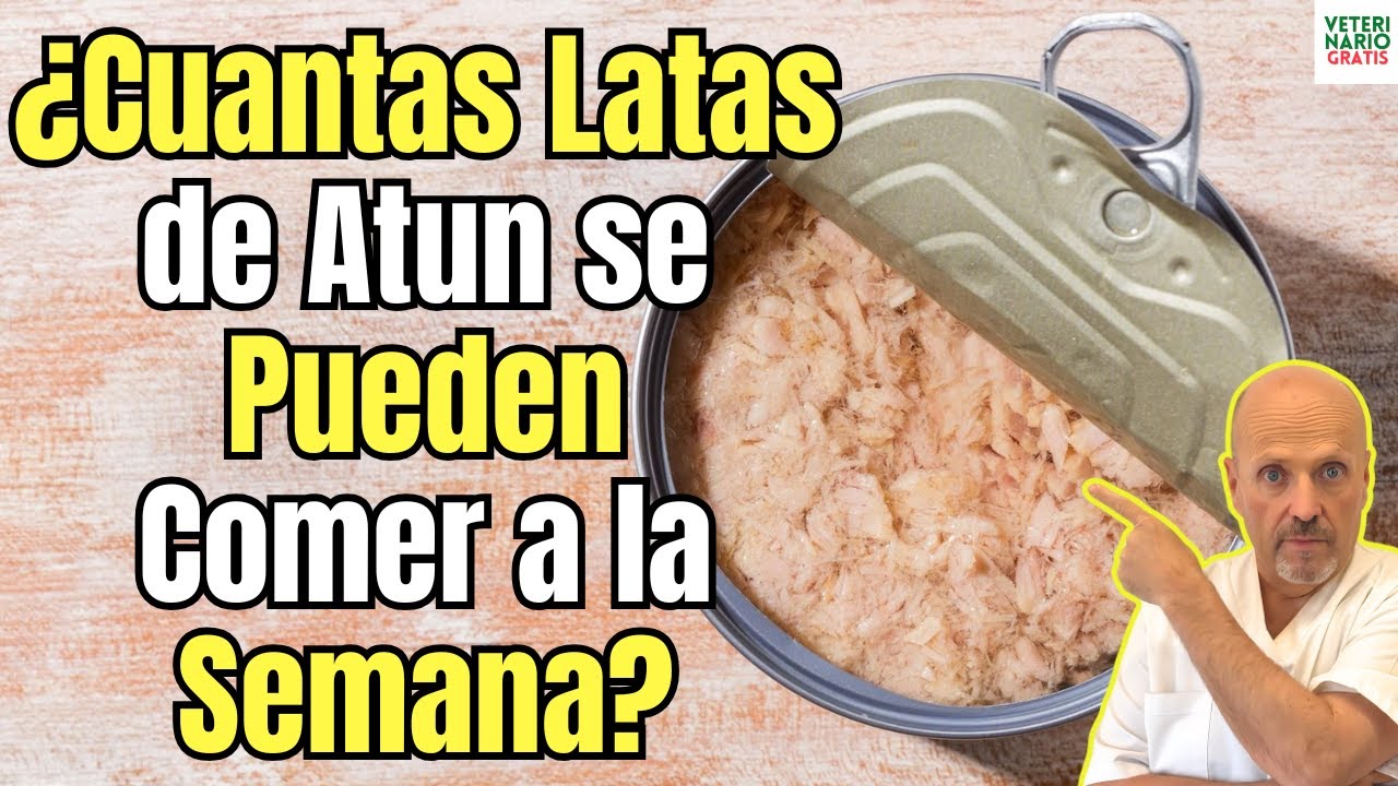 Cuantas latas de atun se pueden consumir a la semana