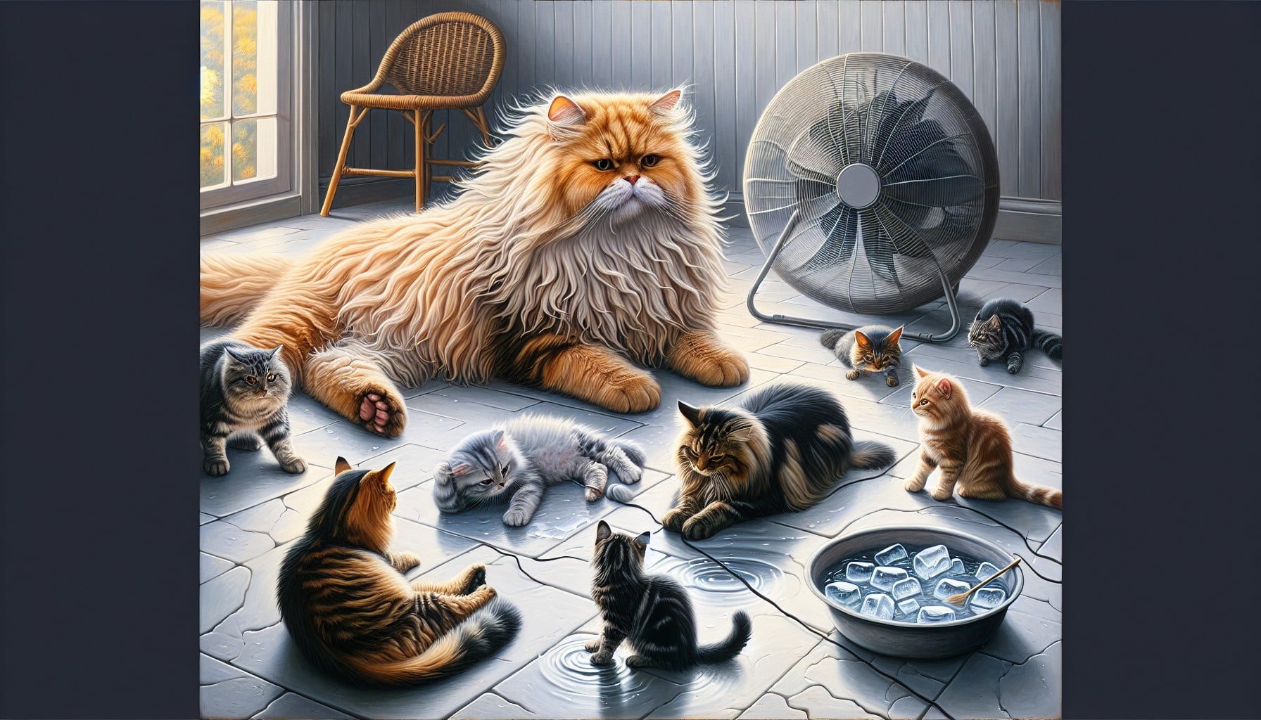 cat cooling techniques
