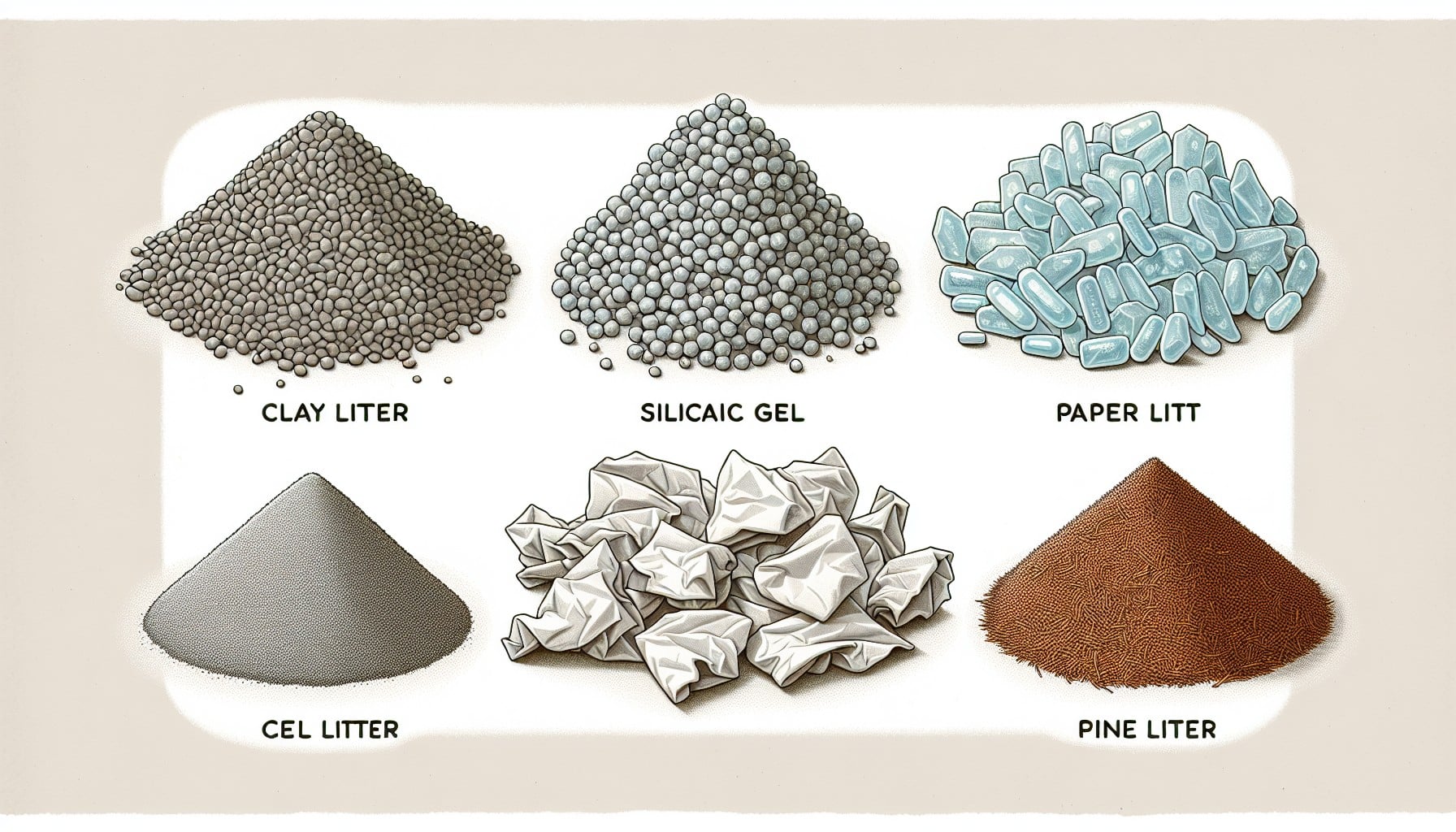 cat litter types