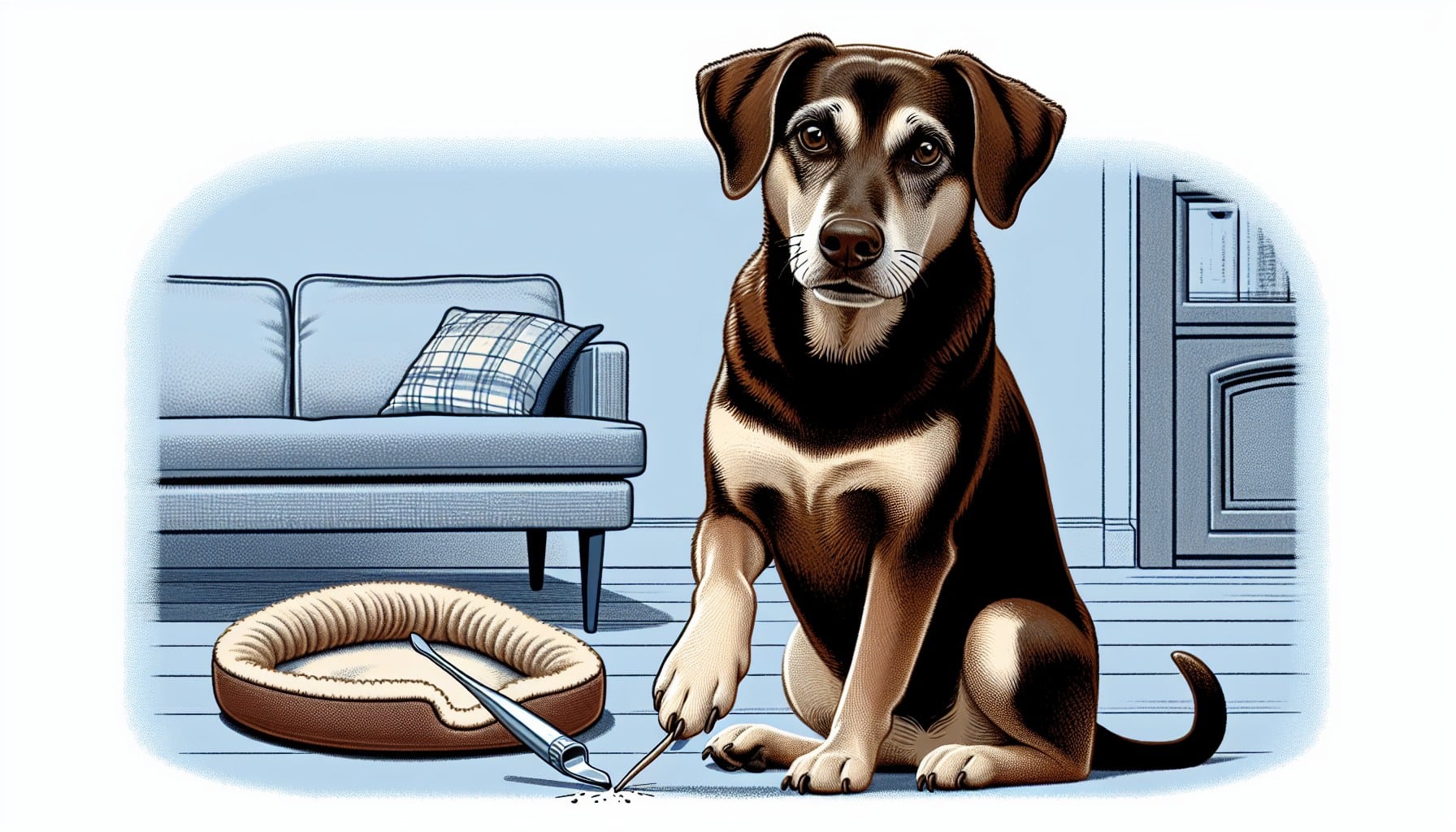 A mi perro se le ha roto una uña, ¿qué hago?