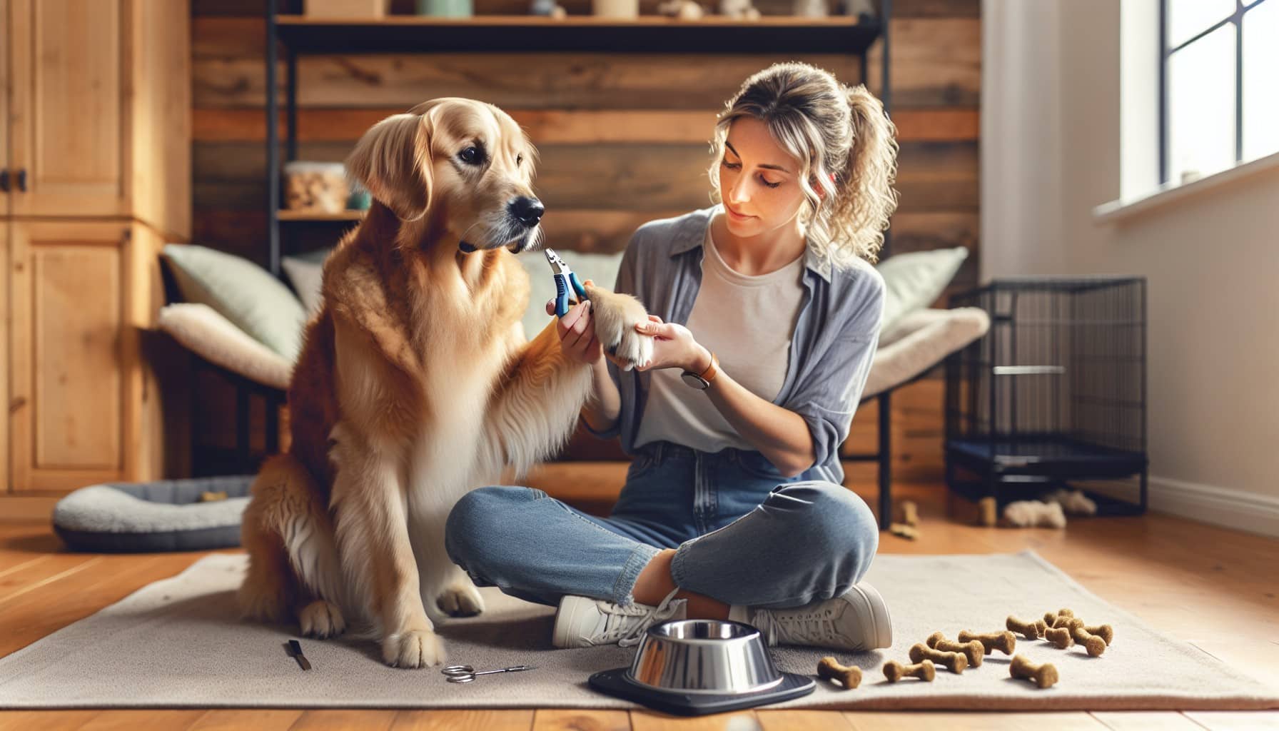 dog nail trimming