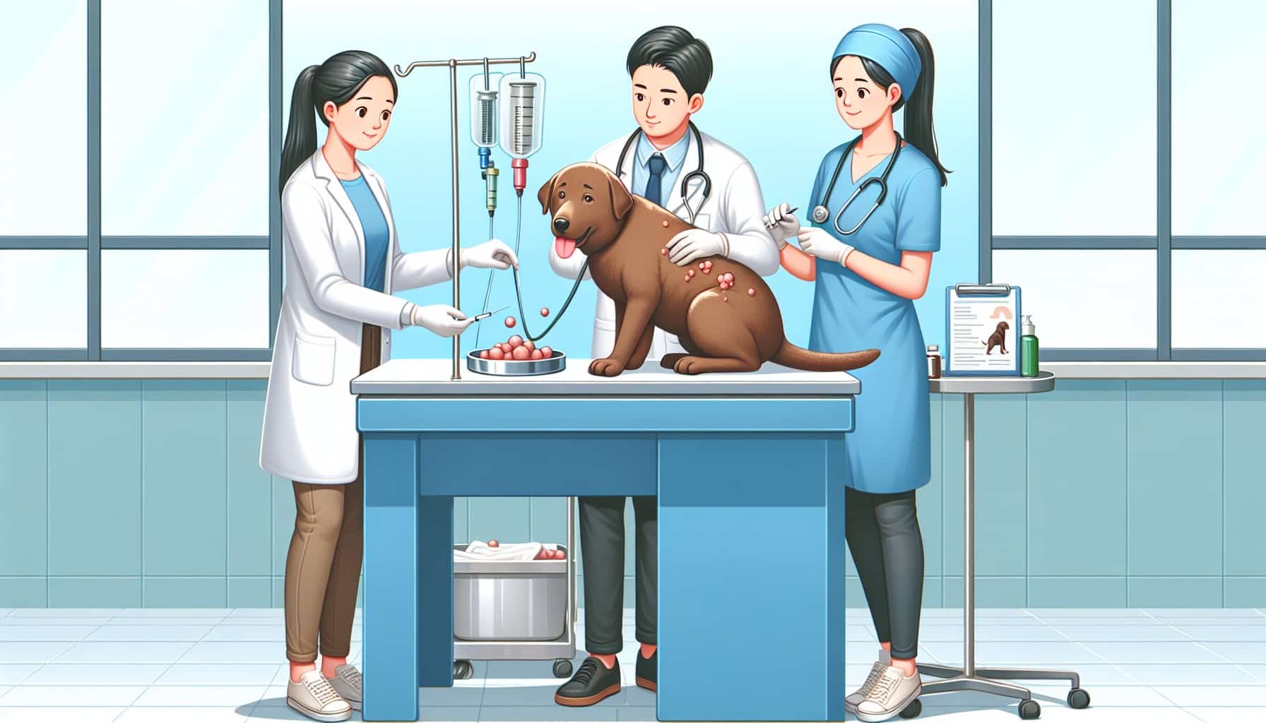dog warts removal