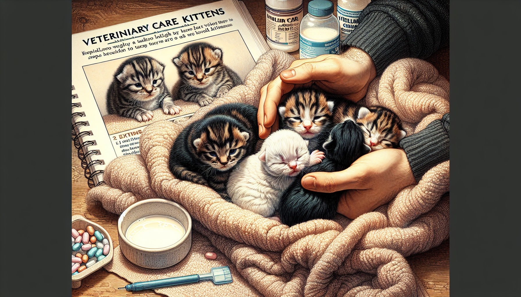 newborn kittens care