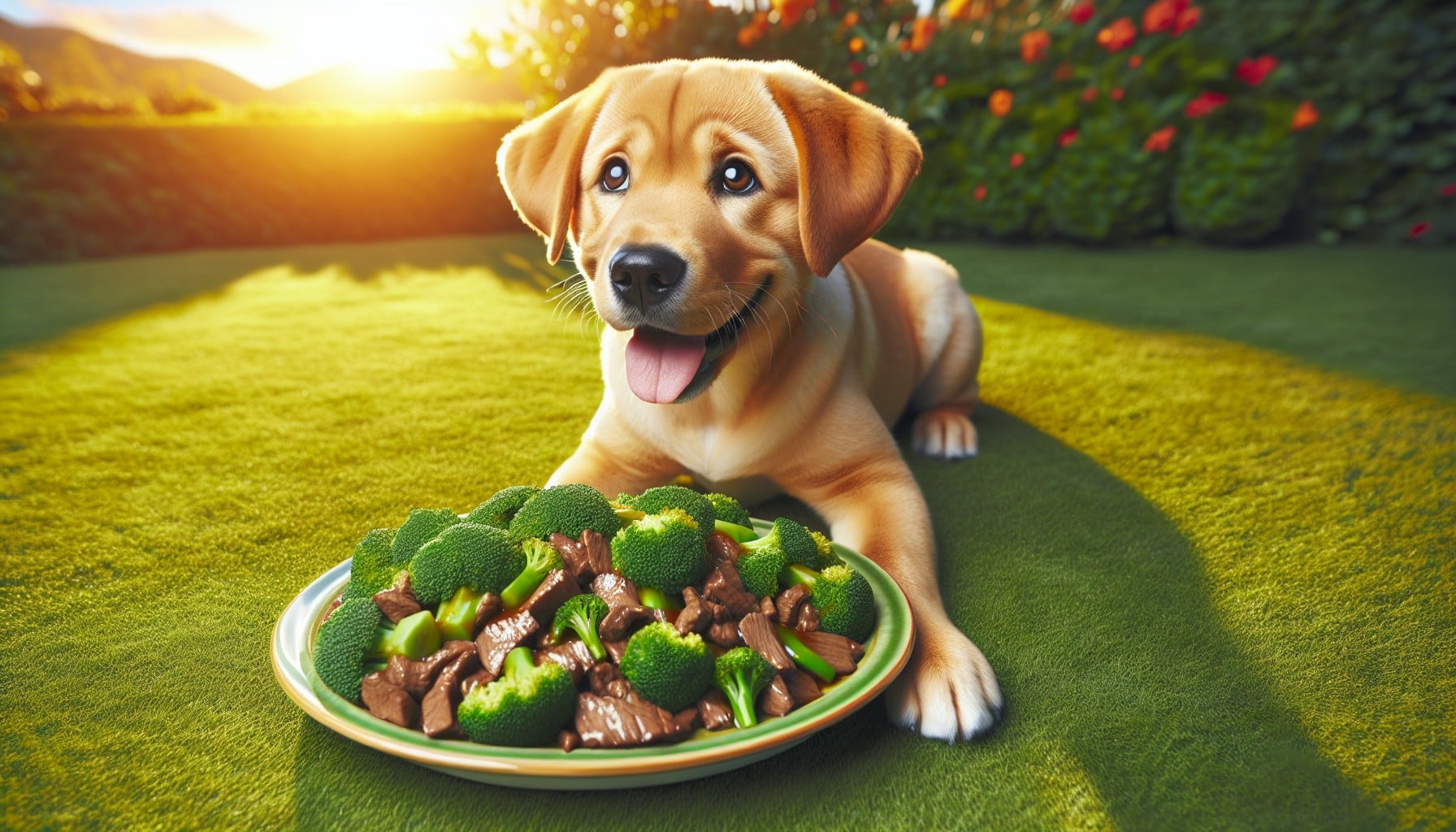 beef broccoli dog