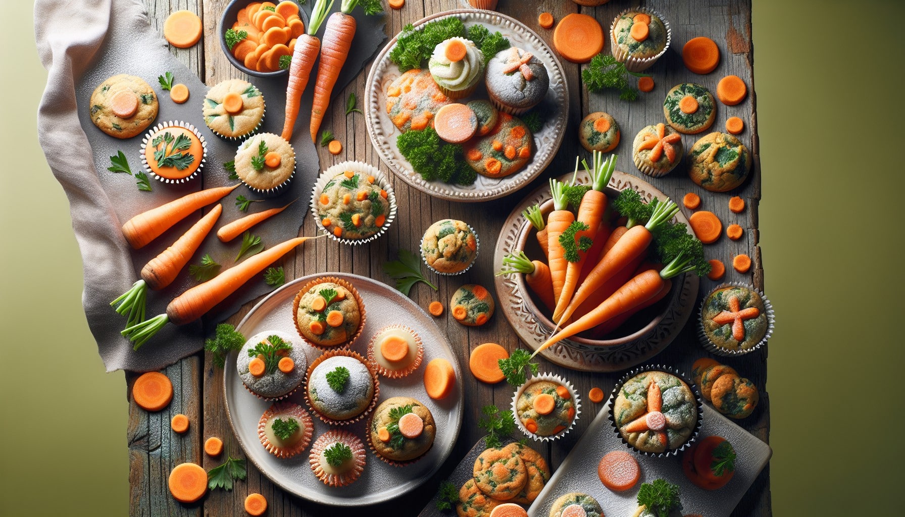 carrot parsley treats