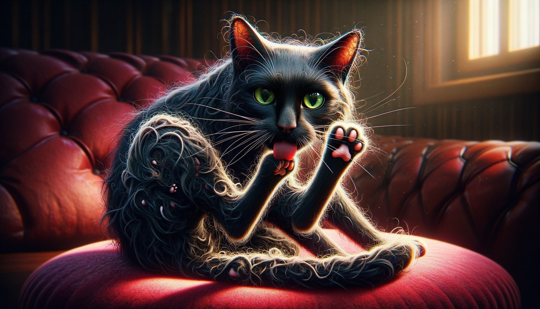 cat grooming issues