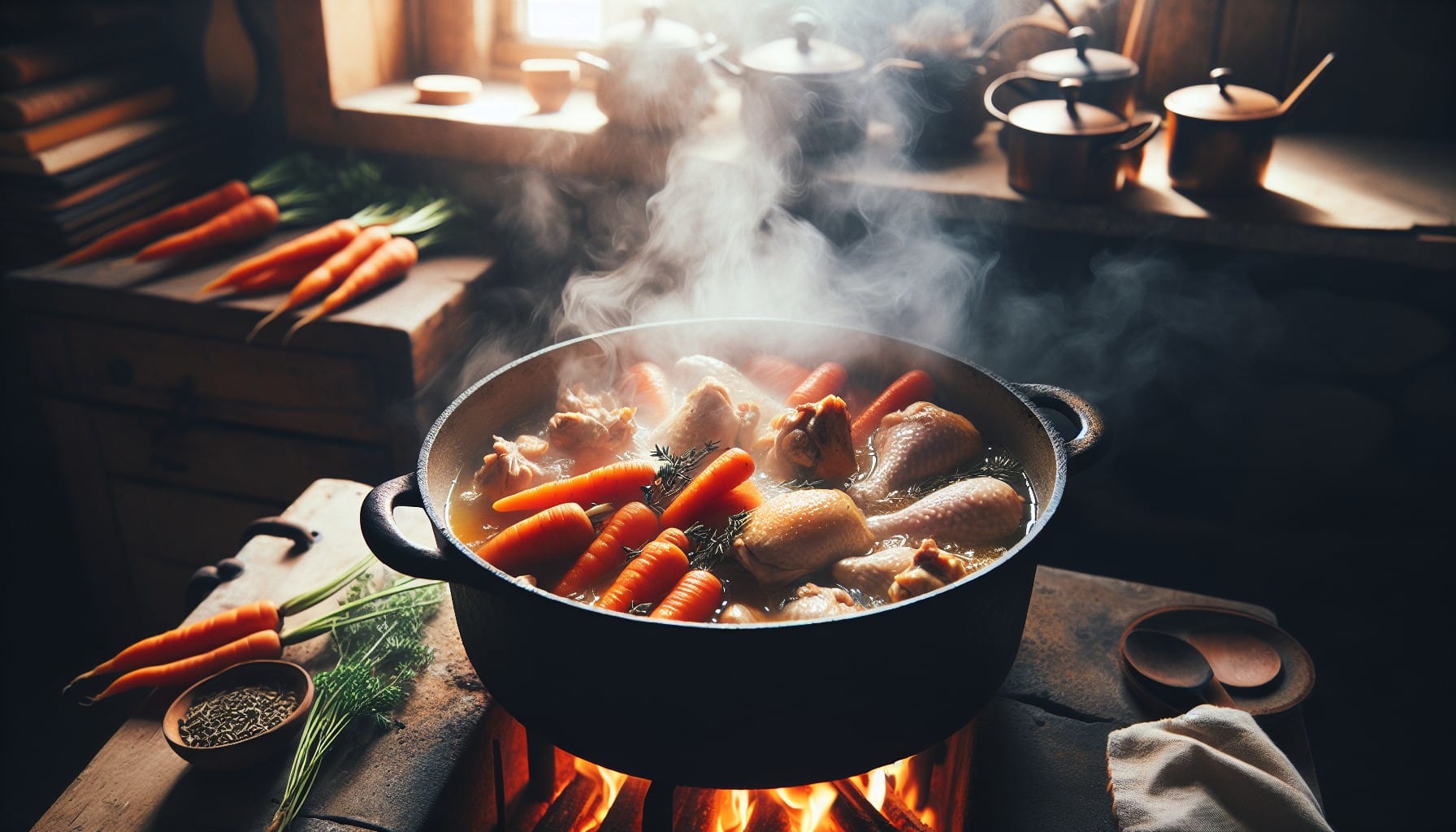 chicken carrot stew