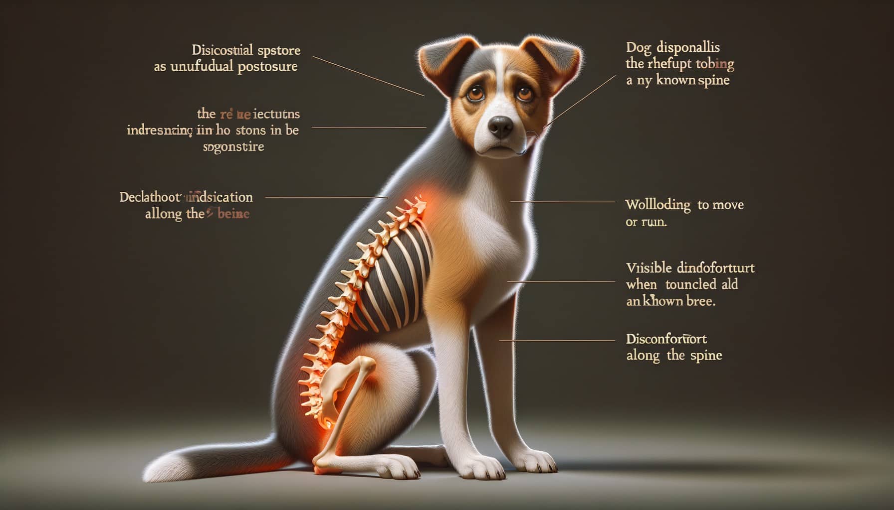 dog discospondylitis symptoms