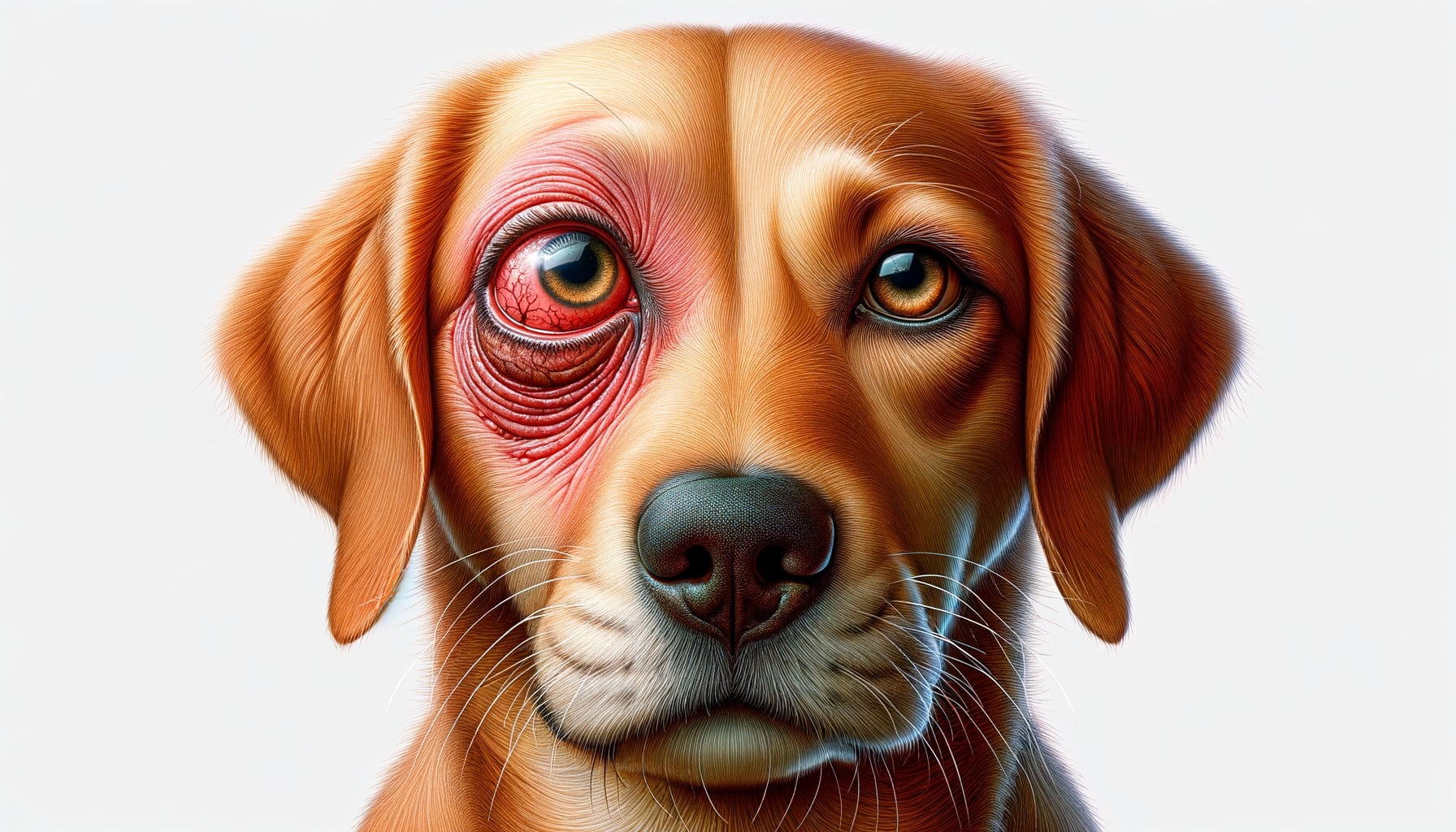 dog eye inflammation