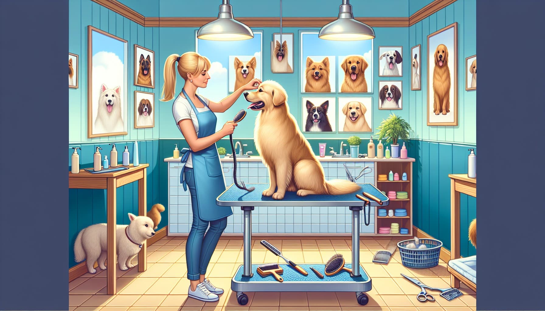 dog hair care