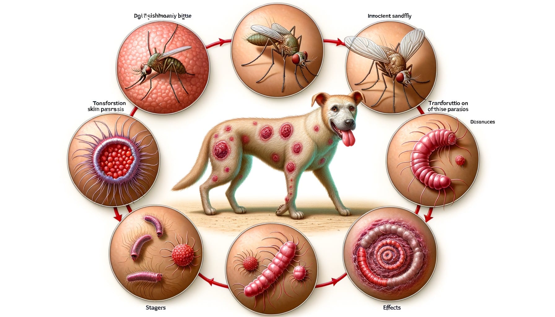 dog leishmaniosis life