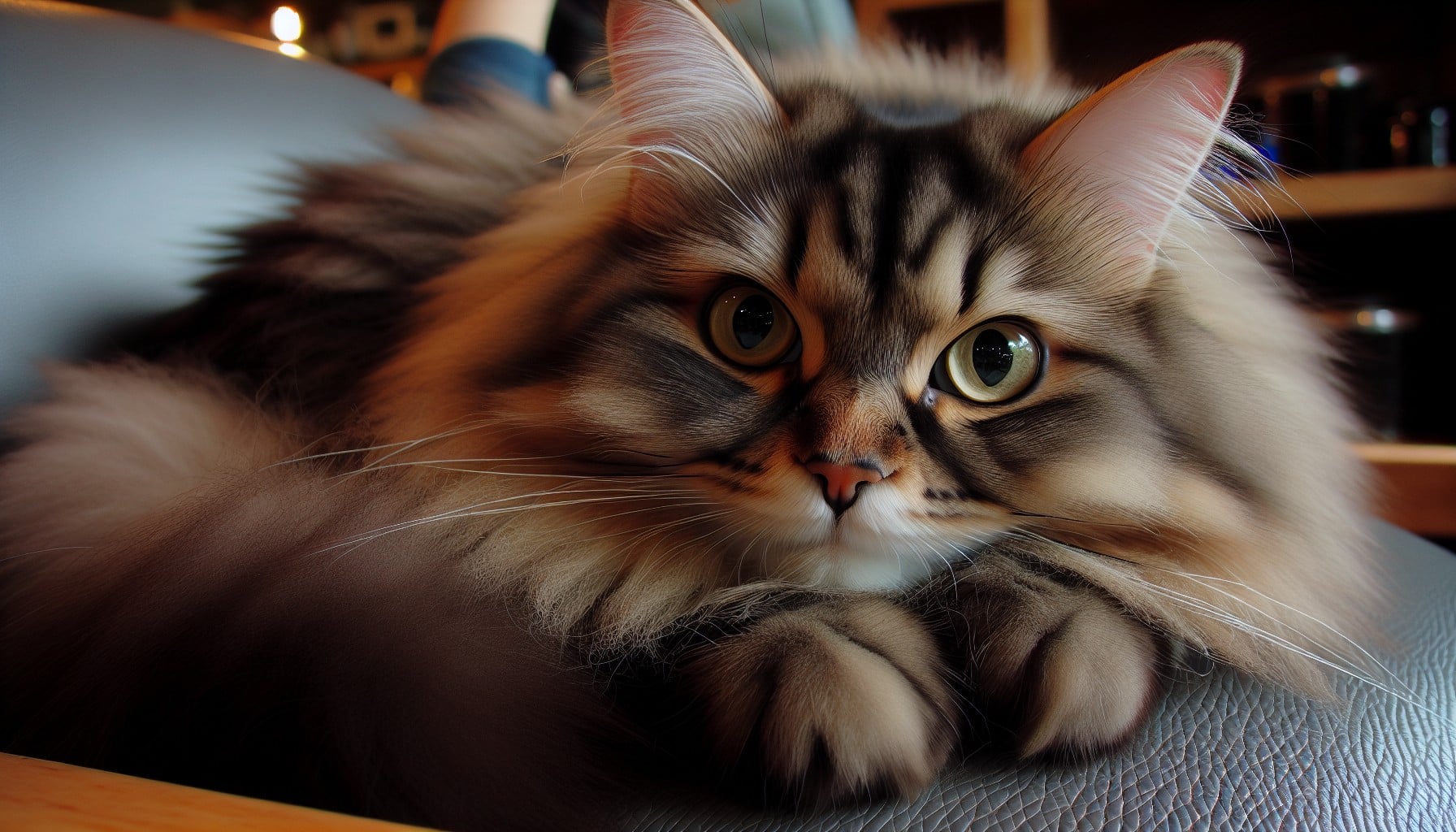 gato pelaje refuerzo