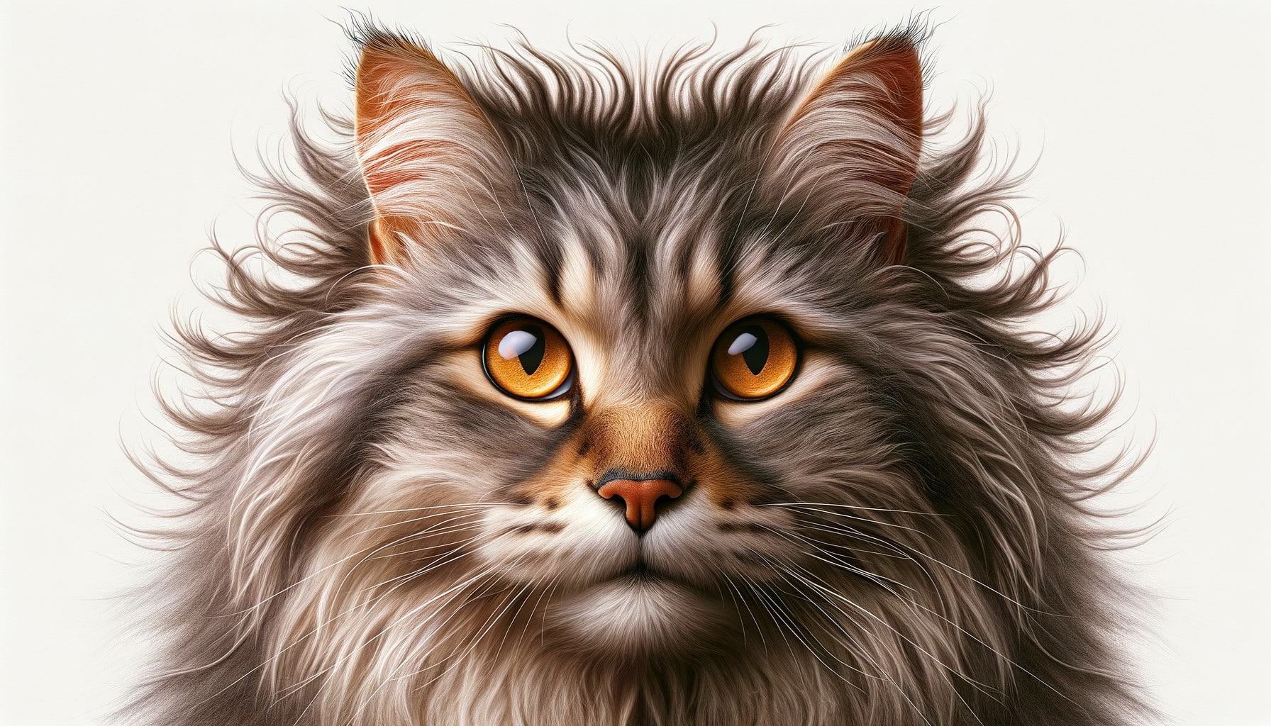 "gato pelo crece