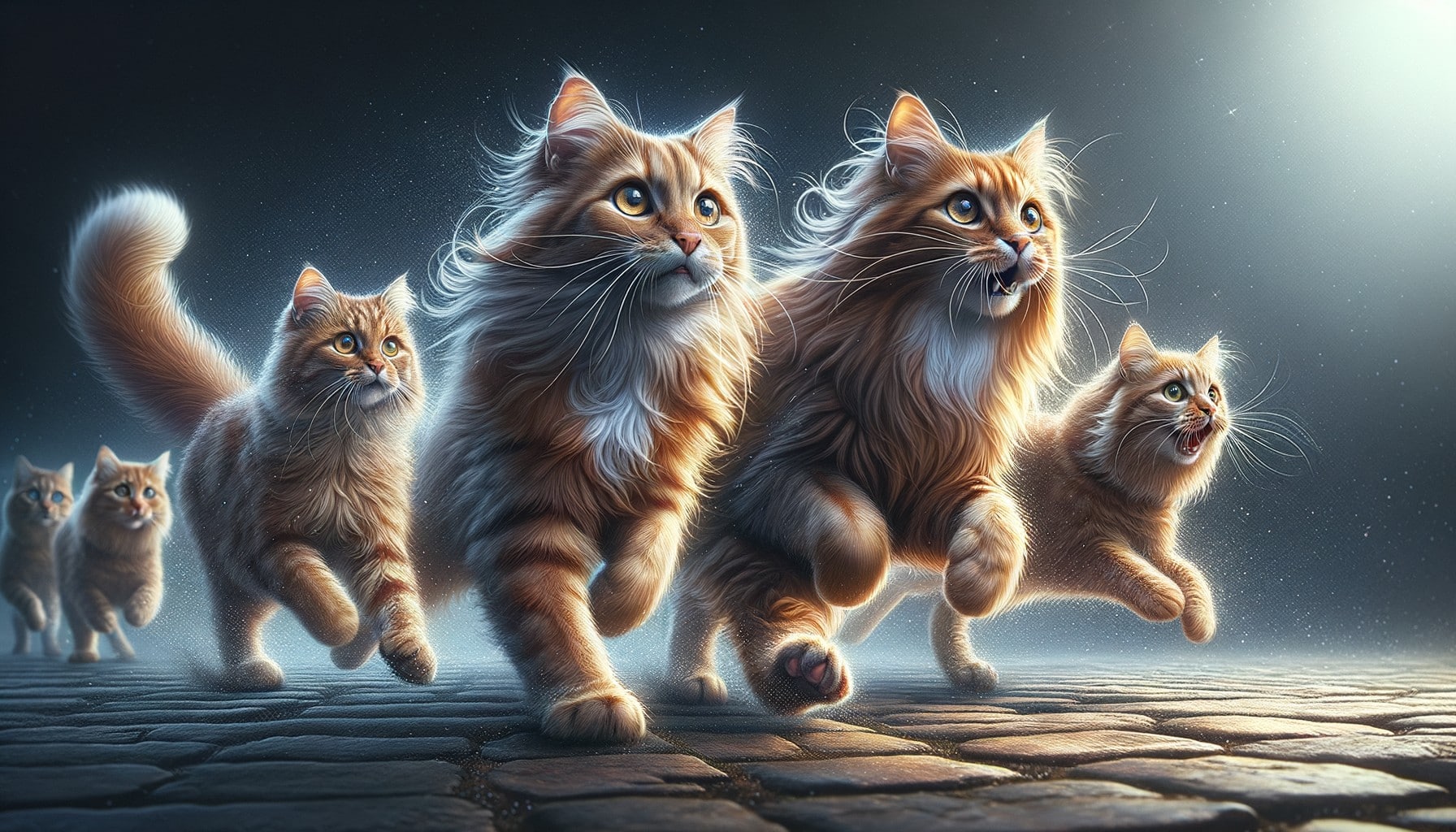 gatos energía