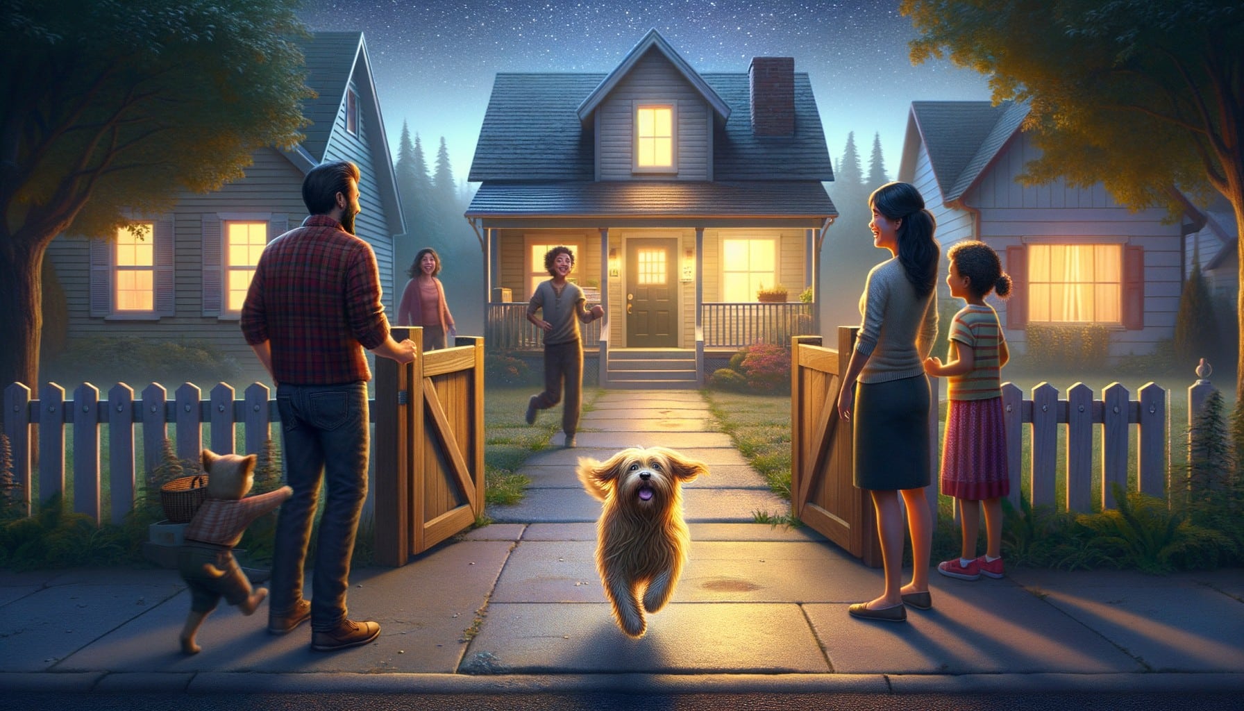 lost dog return