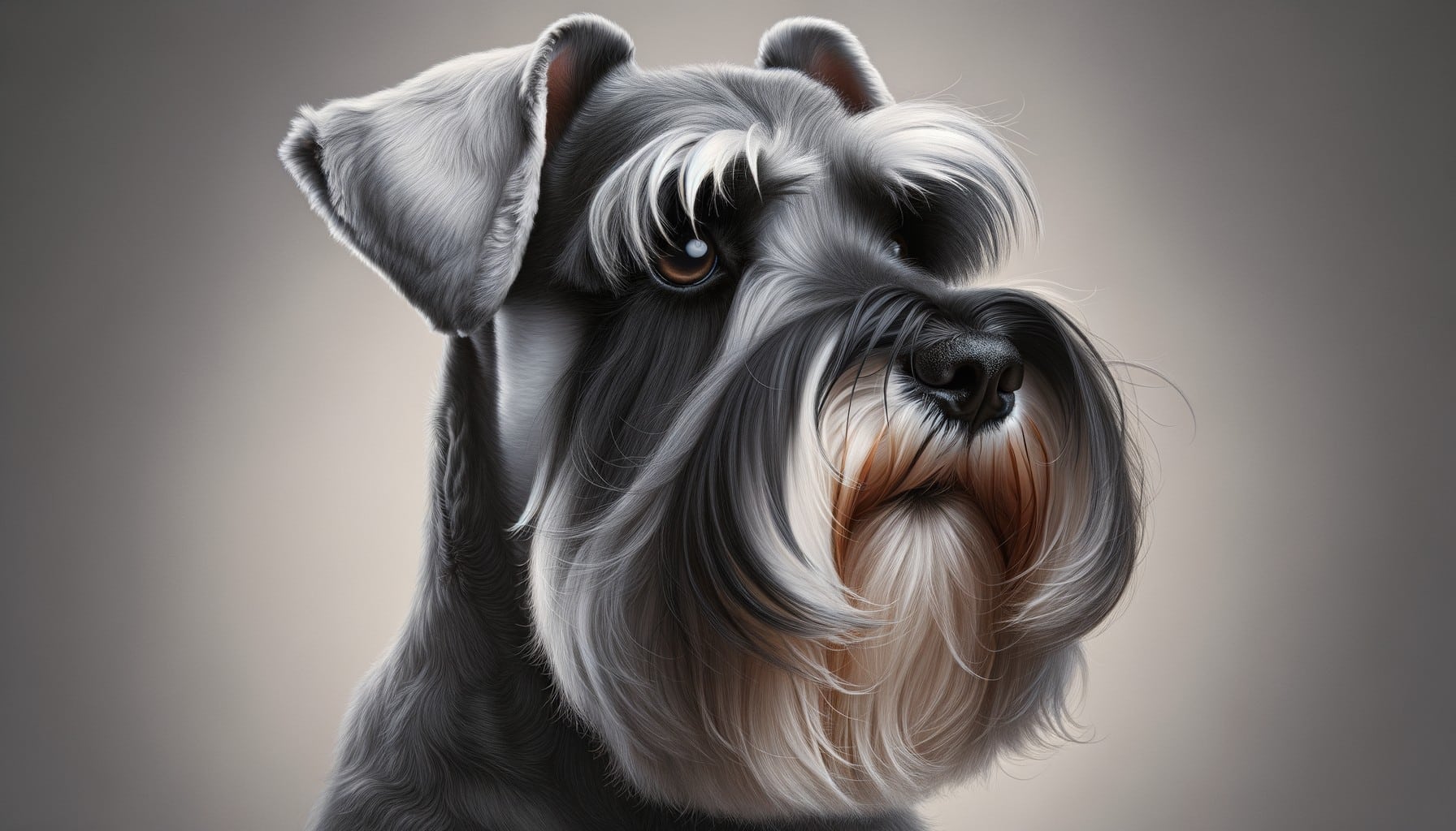 perro schnauzer pelo