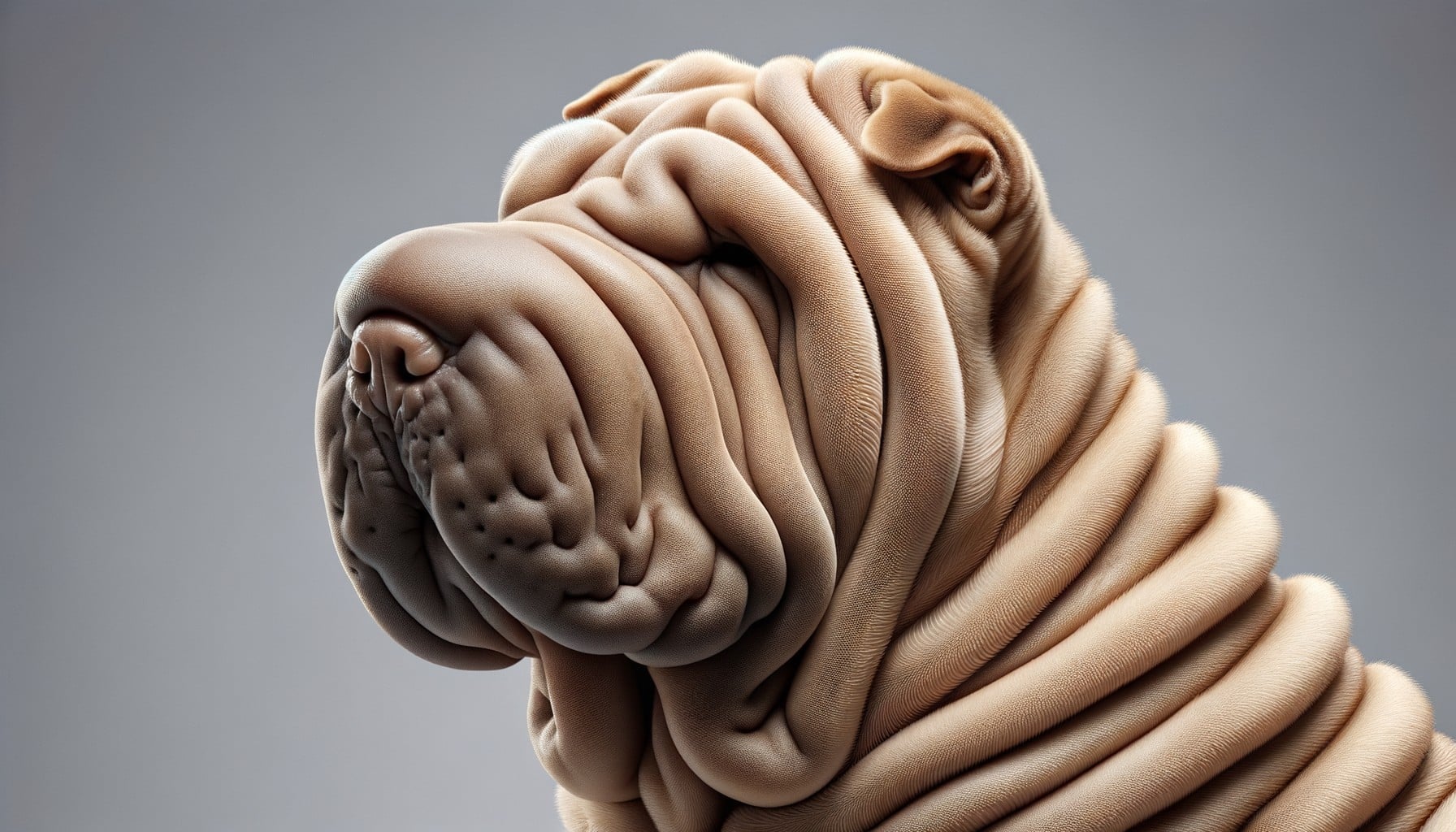 shar pei skin