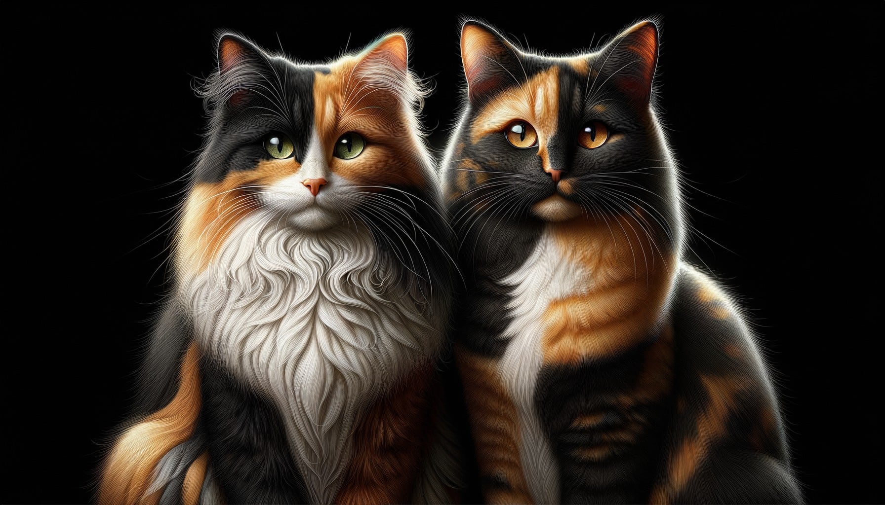 tricolor cats female
