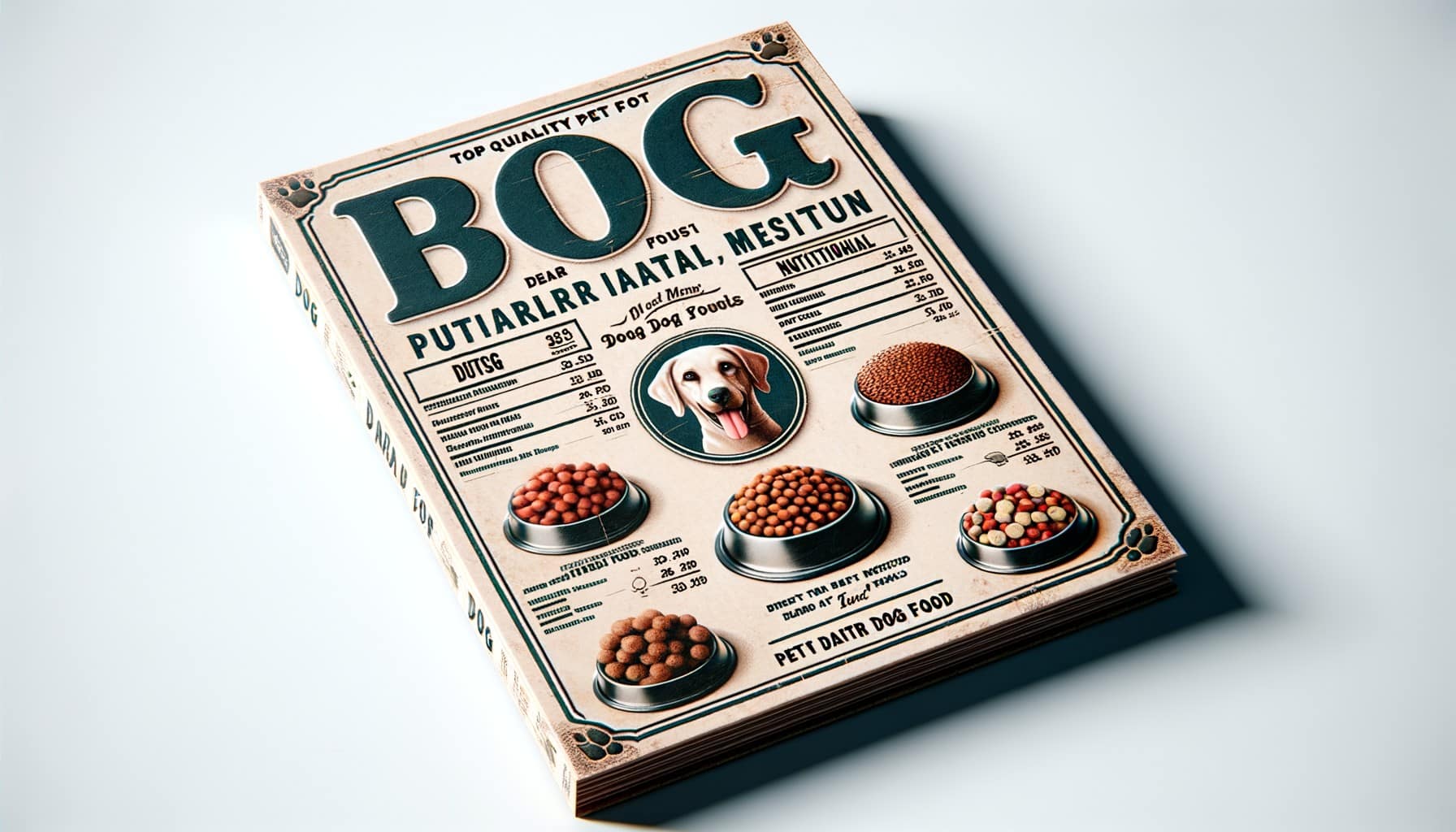 BARF dog menu