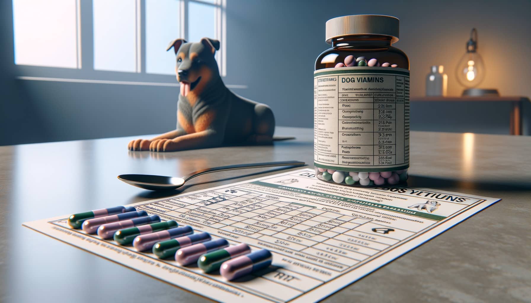 dog vitamin dosage