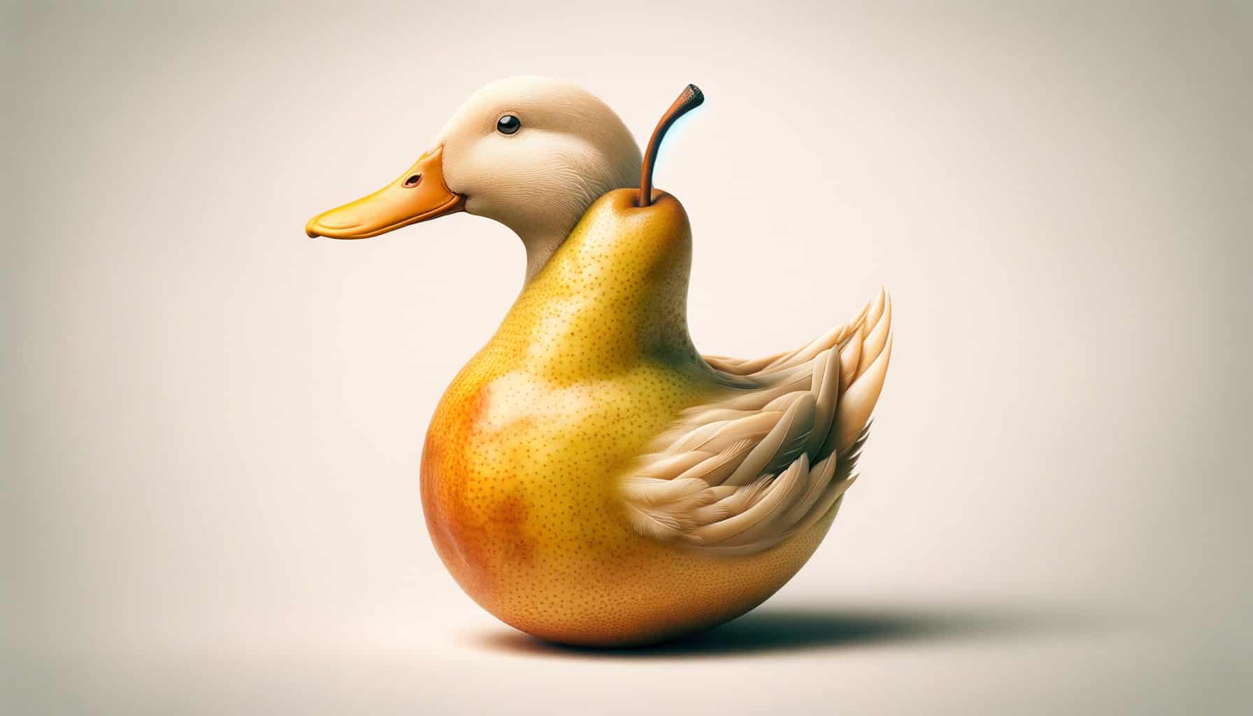 Deliciosa comida BARF de pato y pera para perros gourmet
