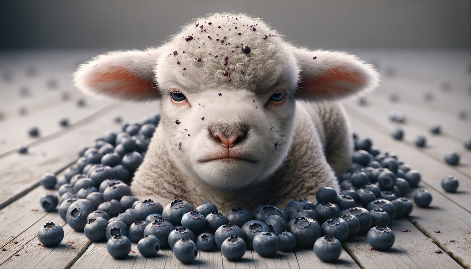 lamb blueberries BARF