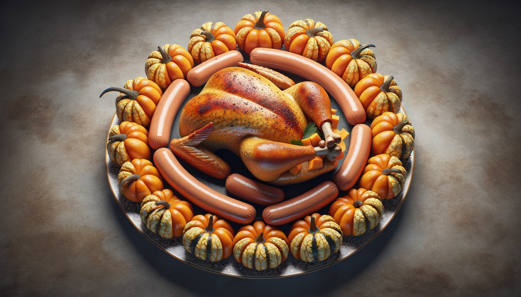 Cena BARF ligera de pavo y calabaza para perros con sobrepeso