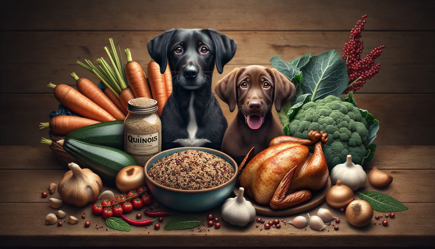 Delicia BARF de quinoa y pavo para perros sin cereales