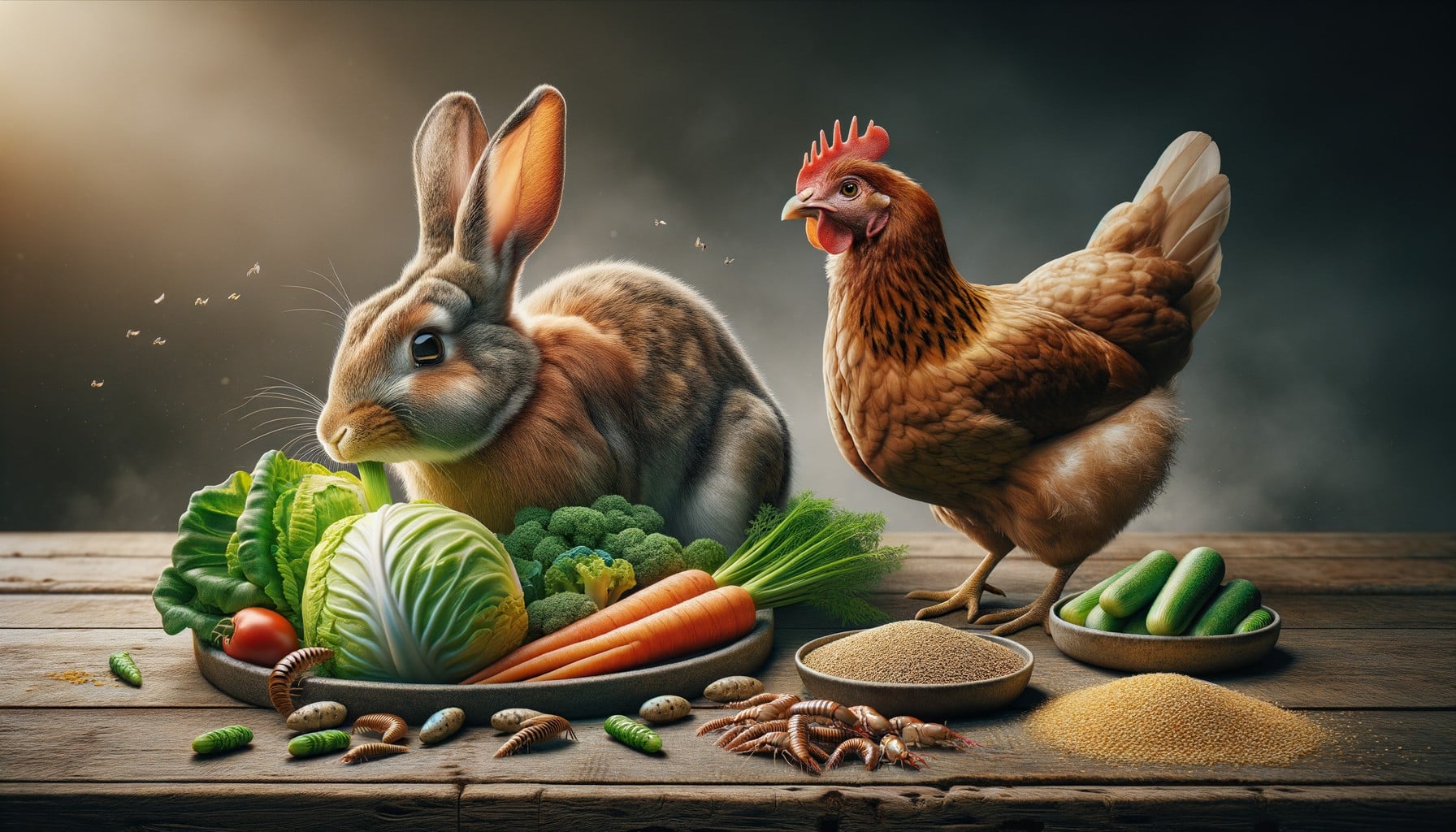 Dieta BARF casera de conejo y pollo para gatos contentos