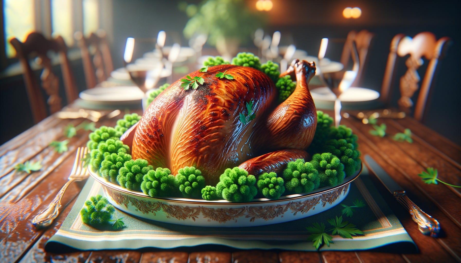 turkey parsley menu