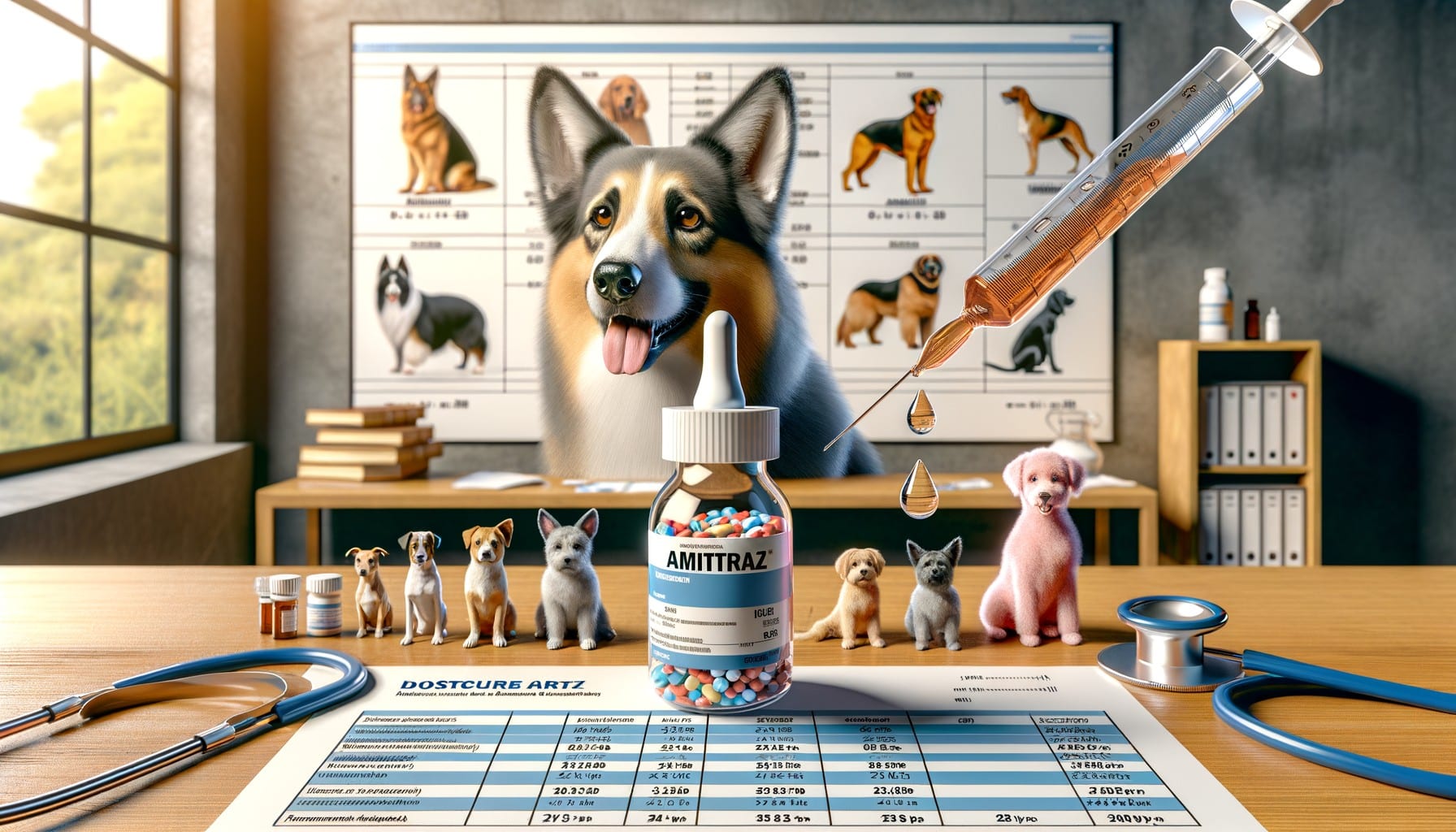 Amitraz en perros – Dosis, usos y efectos secundarios