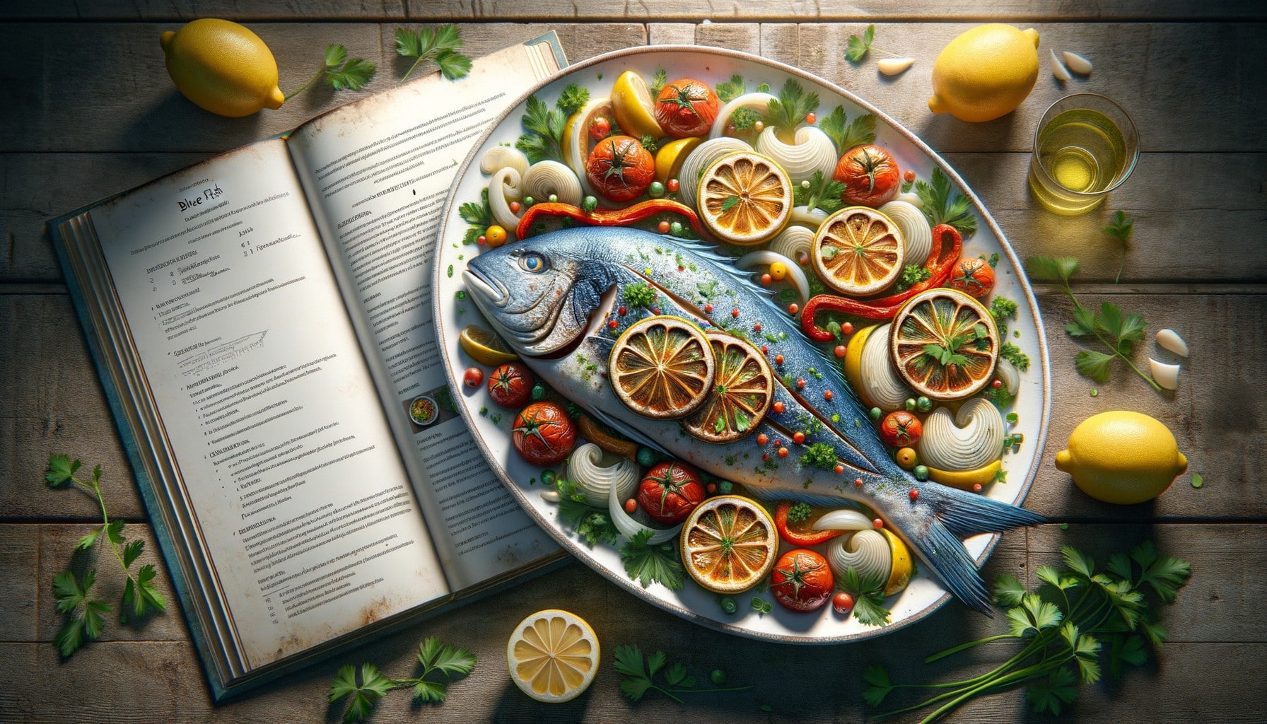 blue fish recipe