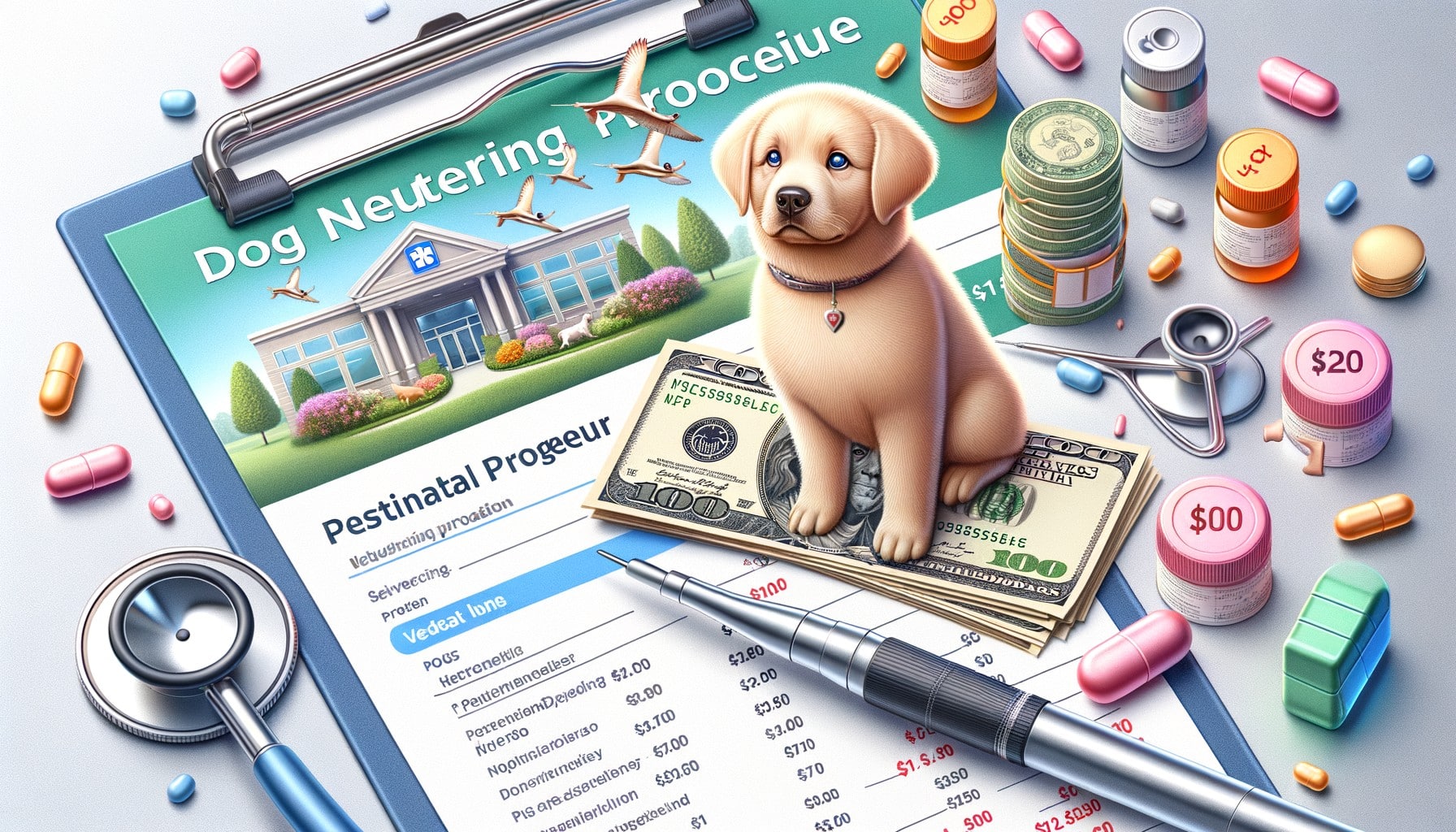 dog neutering cost
