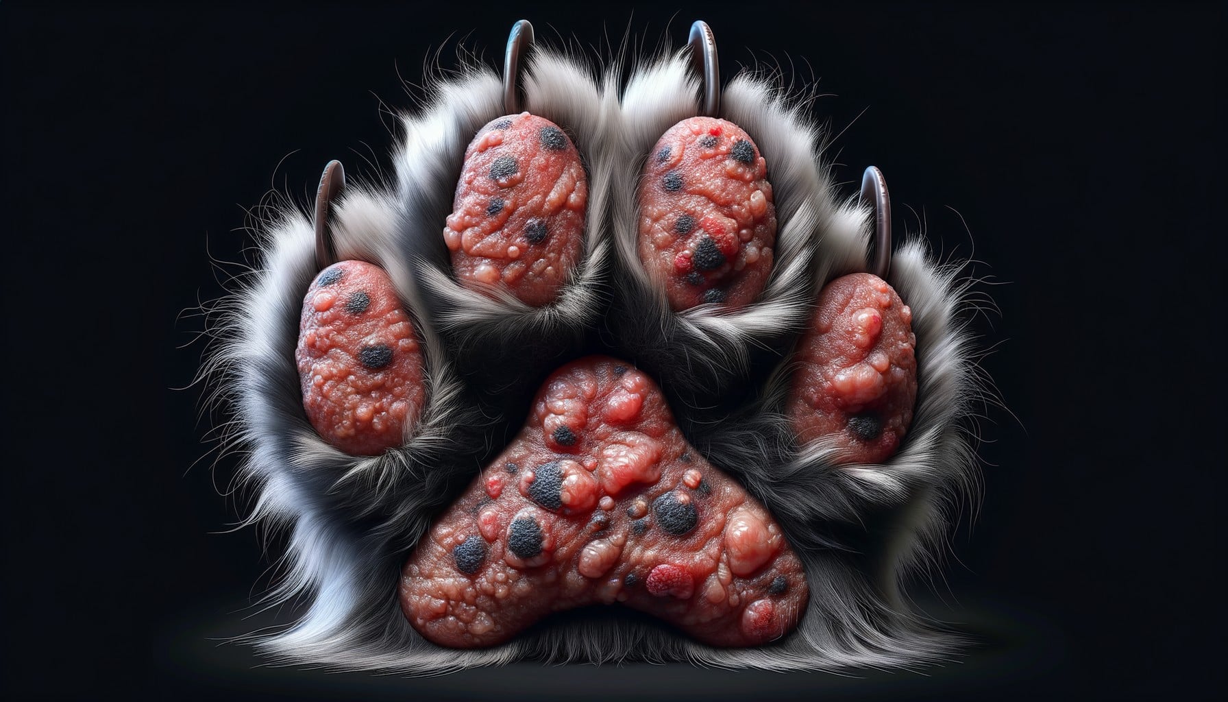 dog paw dermatitis