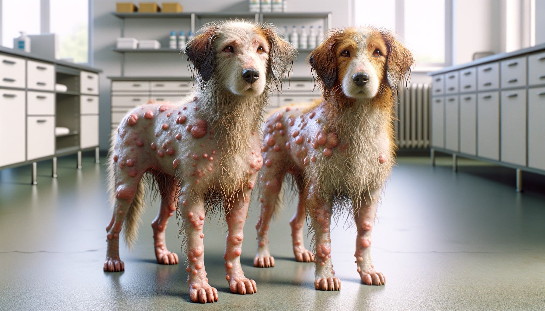 wet dermatitis dogs